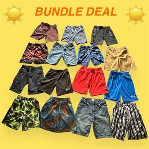 15pc Boys Summer Shorts Bundle